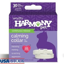 Calming Collar Cats Pheromone Stress Relief 30 Day Adjustable Anxiety Solution