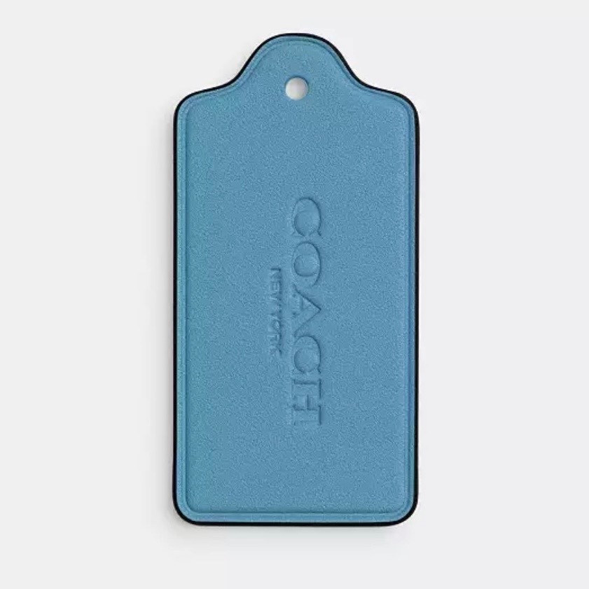 COACH Large Leather Hangtag CBA17 YOU PICK COLOR! | eBay