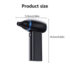 Rechargeable Turbo Blower Jet Fan Violent Turbofan Brushless Motor 130000RPM Gb0