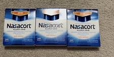 Nasacort Allergy 24hr 240 sprays, 3 pack, exp 2027