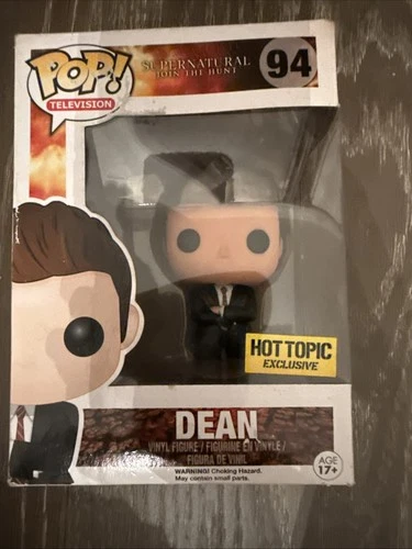 Funko Pop! Vinyl Dean Supernatural Join Hunt Hot Topic Exclusive #94 Television