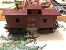Marx 18326 New York City NYC Central System O Scale Train Caboose Maroon