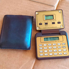 Quartz Calculator with Alarm Clock, Auto Shut-Off, Small Keys