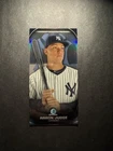 2015 Bowman Chrome Prospect Profiles Mini Refractor Aaron Judge