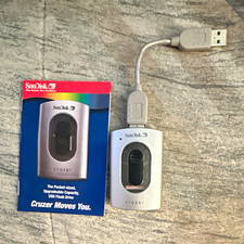 SanDisk Cruzer USB 2.0 Flash Drive Removable Cap Silver/Black for PC Mac