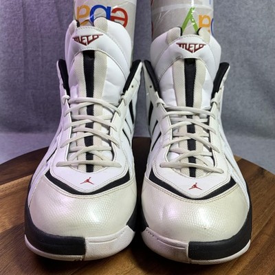 Nike Air Jordan Shoes Melo M7 Size 13 'White Black' Carmelo
