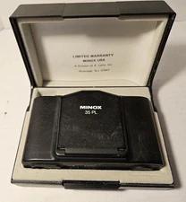 MINOX 35 PL Camera with Case Functionability Unknown Red Light Blinks