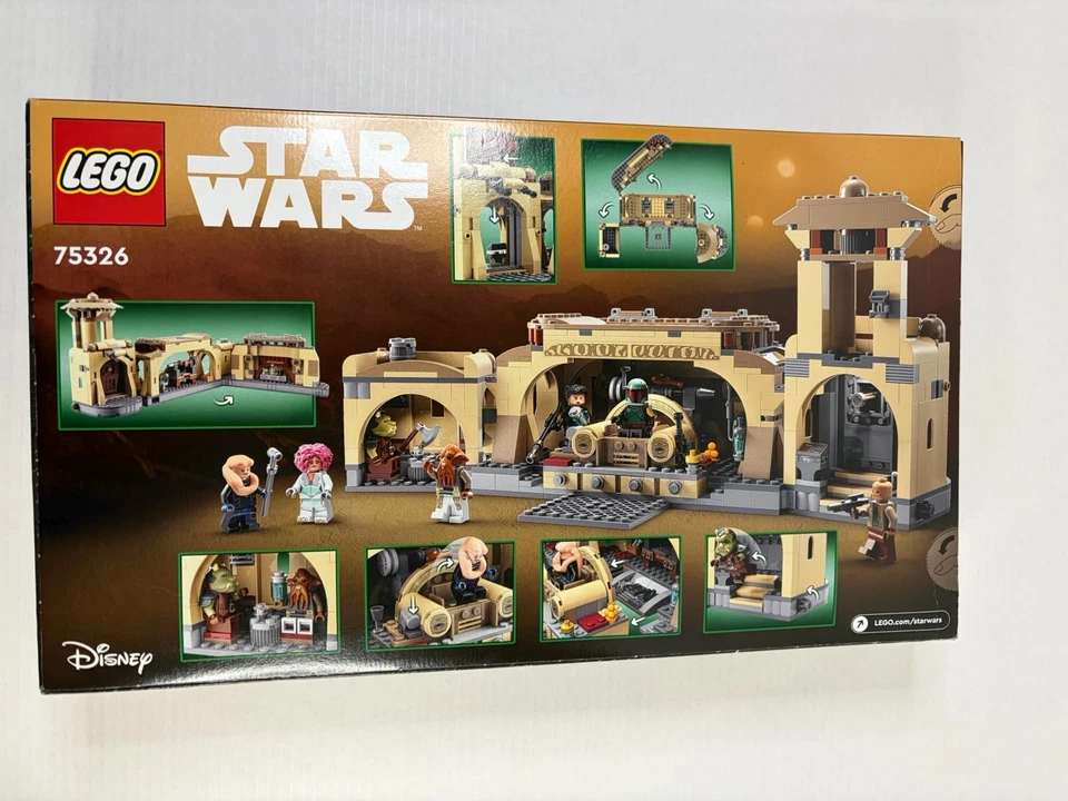 LEGO 75326 Star Wars Boba Fett's Throne Room Set - Nuevo Sellado de Fábrica - Retirado Foto 2 de 4