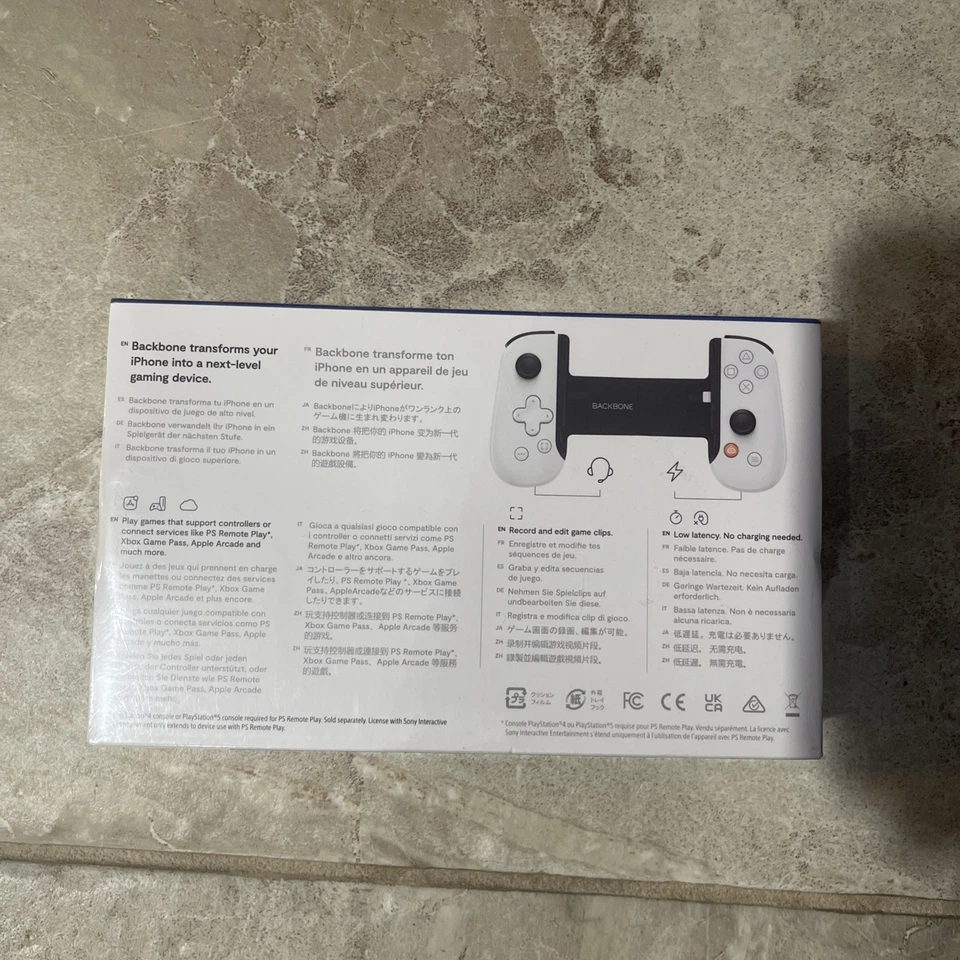 Controlador de juegos móvil PlayStation Backbone One - NUEVO/Sellado Foto 4 de 4