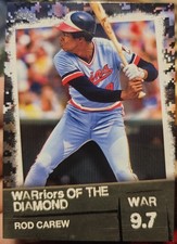 2020 Topps Warriors of the Diamond Black #111/299 Rod Carew #WOD-47 HOF 🔥 