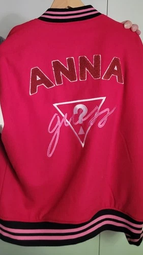 GUESS Originals x Anna Nicole Smith Varsity Jacket Sz L Large image 10