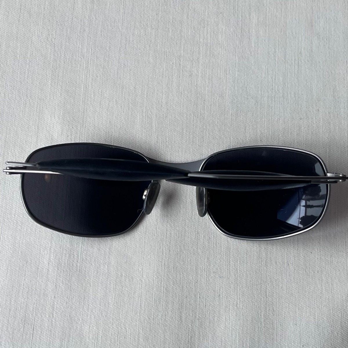 OAKLEY E WIRE Sunglasses Archive Metal Square Silver Frame Unisex