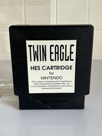 Twin Eagle HES Nintendo NES Cardboard Box Variant PAL AUS Complete
