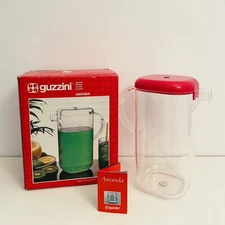 🟠 Ambrogio Pozzi per GUZZINI Caraffa mod. AMANDA Vintage 1980 - NOS