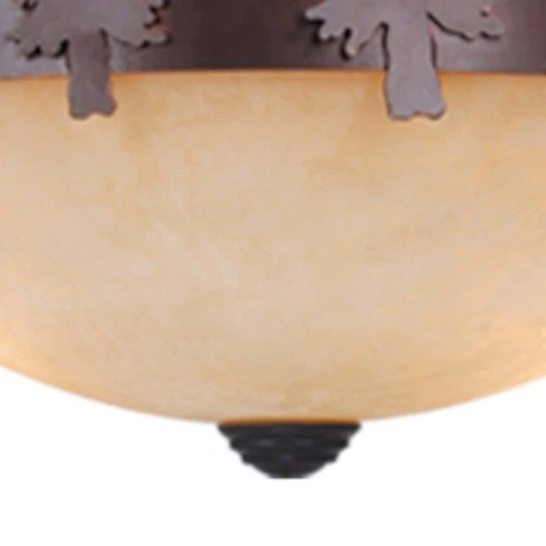 Vaxcel Lighting LK55512 Yosemite 11.625" 2-Light Ceiling Fan - Bronze - Picture 5 of 8