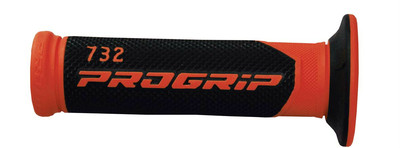 PROGRIP MANOPOLE SCOOTER DUAL DENSITY SYSTEM BICOLORE NERO-ROSSO 732 HONDA