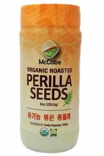 McCabe Organic Roasted Perilla Seeds, 8oz, USDA Organic Certified