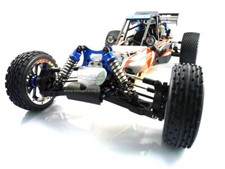 BUGGY RAPTOR 5XB MOTORE A SCOPPIO DA 32CC E RADIO 2.4ghz 4WD SCALA 1:5 HIMOTO