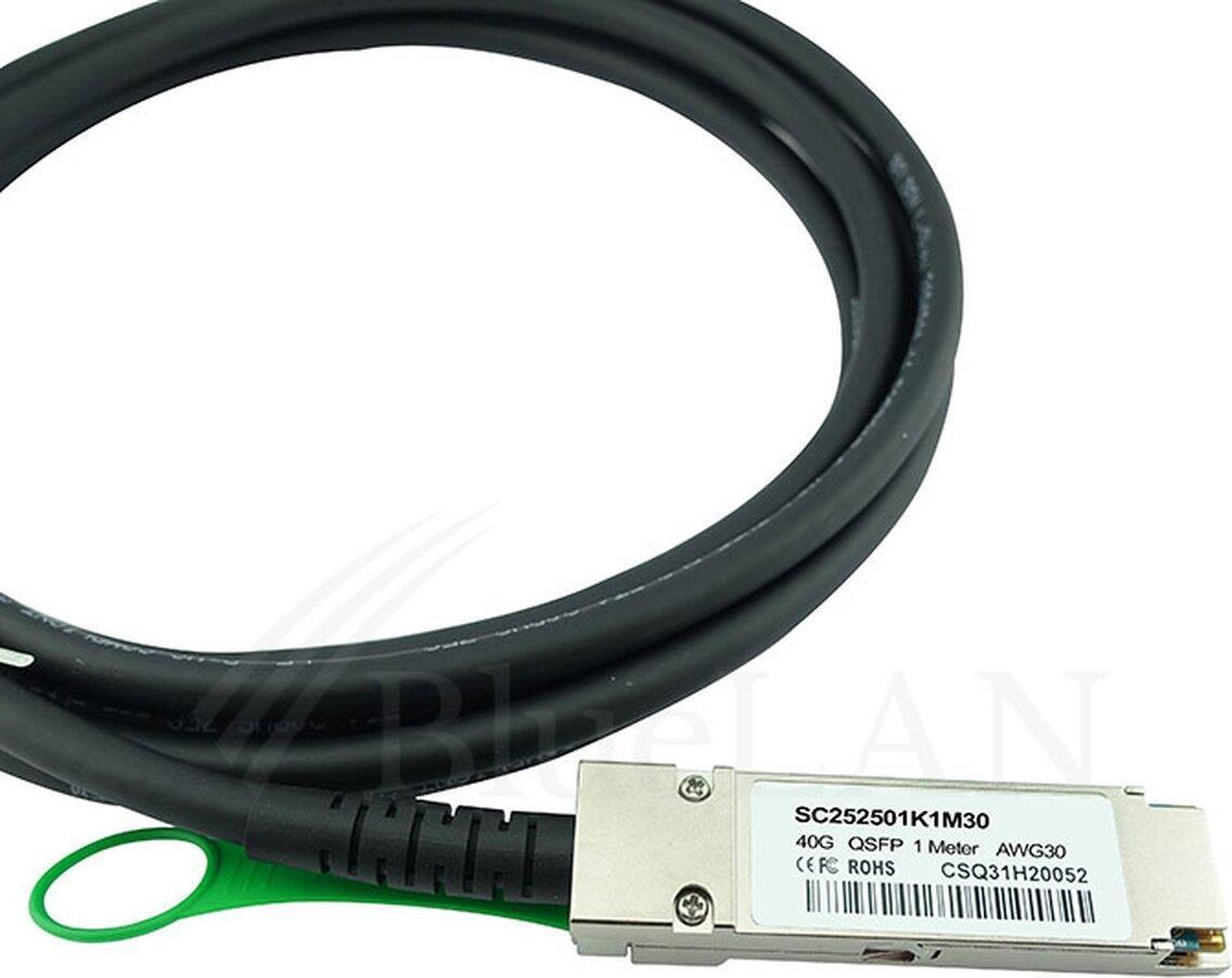 Cavo DAC 3m 40G BlueLAN 740-038624 - Qualità Tedesca Compatibile Juniper