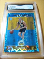 TYLER LYDON NUGGETS 2017 HOOPS TEAL EXPLOSION ROOKIE RC # 274 GRADED 10  L@@@K