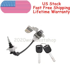 Driver Side Door Lock Cylinder Cable w/2 Keys 72185SNAA01 For Honda Civic 06-11