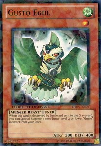Gusto Egul - DT05-EN071 - Parallel Rare - Duel Terminal x3 - Near Mint