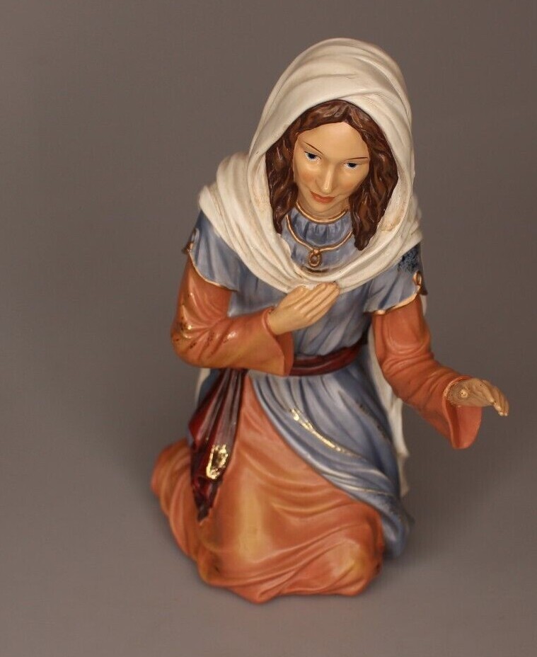 kirkland signature porcelain nativity set large Mary replacement