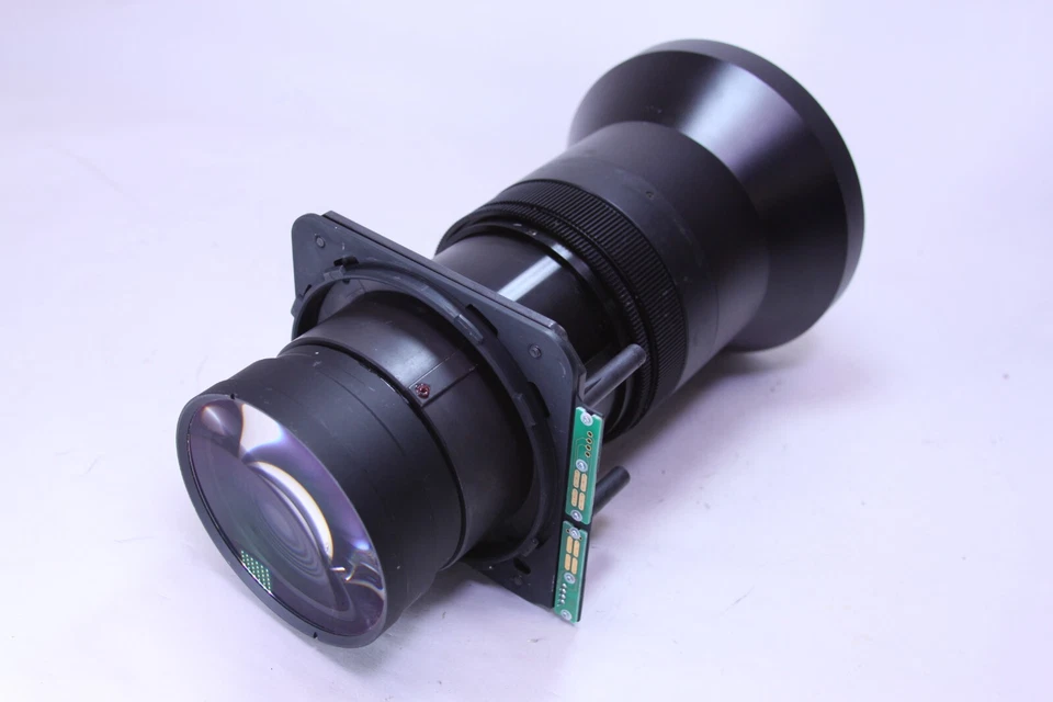 Lente Proyector Christie Largo Alcance Alta Precisión 158-221MM / Tiene Hongos Ligeros Foto 3 de 4