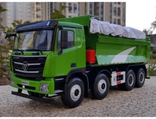 1:24 Foton Daimler Auman GTL Muck Dump Engineering Truck Diecast Model Car
