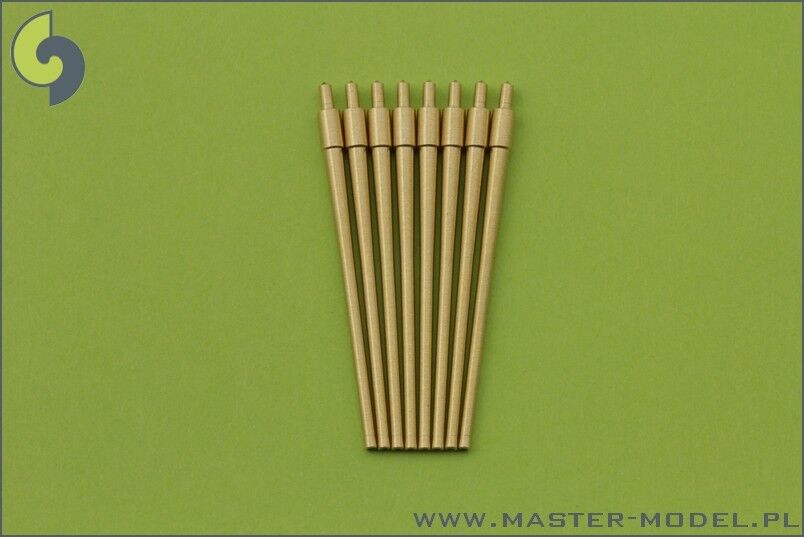 Master Model 1/200 Scale IJN 10cm/65 (3.9in) Type 98 barrels (8pcs) - SM200004 Master Model 1/200 Scale IJN 10cm/65 (3.9in) Type 98 barrels (8pcs) - SM200004