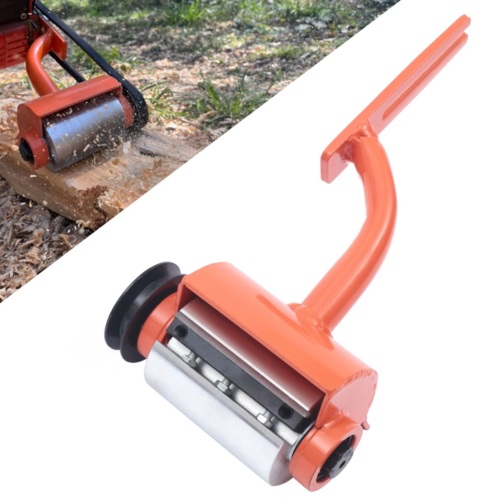 For STIHL+Husqvarna Chainsaw Carving Mill Attachment Log Debarker Peeler Notcher