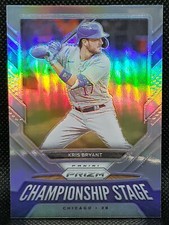 2021 Panini Prizm #CS9 Championship Stage Kris Bryant Silver Prizm