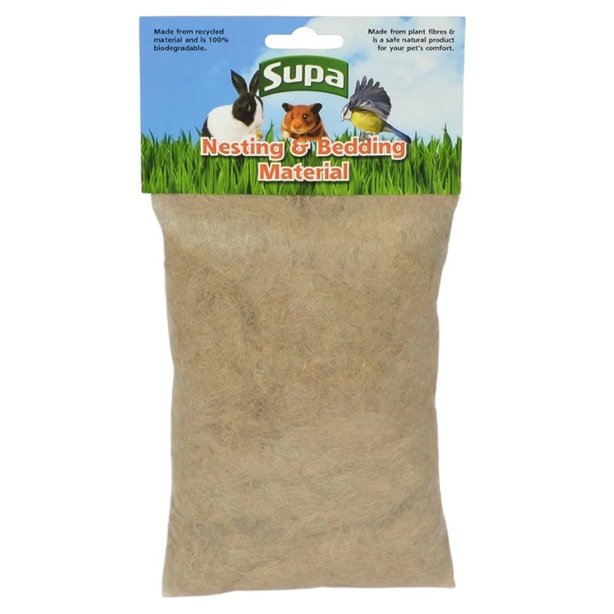 NESTING & BEDDING MATERIAL - (40g) - Supa Bird Animal Nest Bed Canary Pet Supply