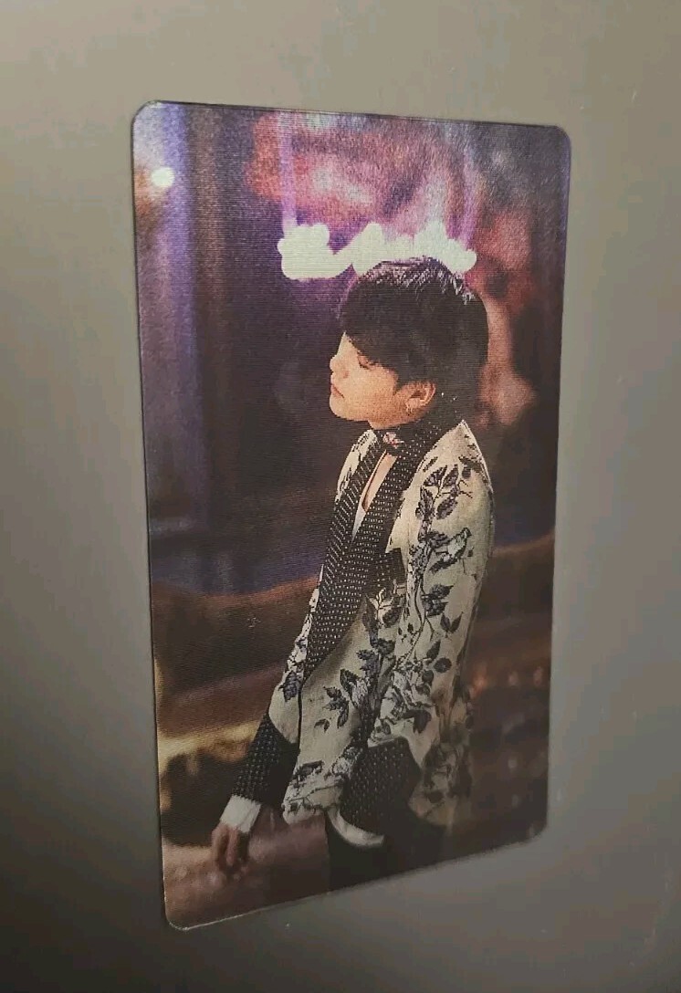 BTS Suga WINGS Concept Book Official Lenticular Photocard RARE | eBay