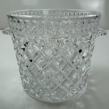 Waterford Marquis Collection Ice Bucket Crystal Barware Lovett Pattern 5" Tall