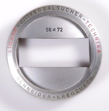 PANORAMABDECKUNG VISIER LINHOF PANORAMIC MASK LINHOF VIEW FINDER