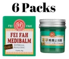 6 x Fei Fah Medibalm Gold+ 30g ache swelling sore pain relief 六罐装 惠华万应止痛膏 金装 30克