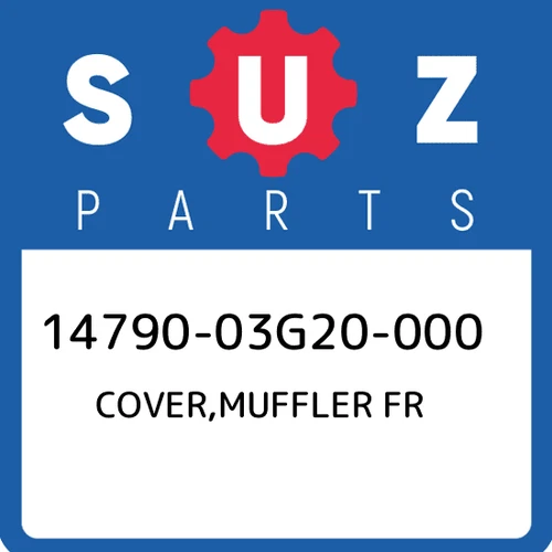 COVER, MUFFLER FRONT
