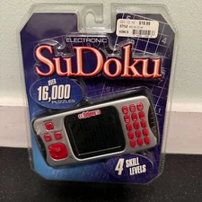 Electronic SuDoku Over 16000 Puzzles 4 Skill Levels Excalibur Electronics New