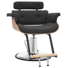 Barberpub Friseurstuhl Friseursessel Höhenverstellbar Vintage Retro 8261