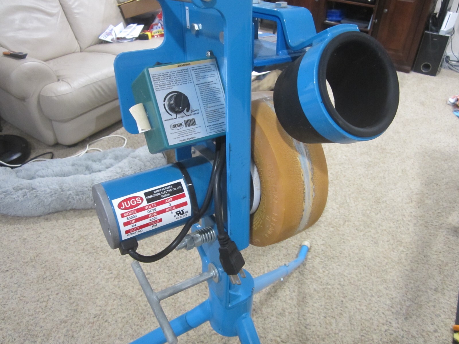 Jugs Pitching Machine Perfect Strike 50 as shown WORKS FINE Tested