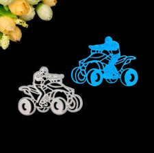 Motorcycle Metal Cutting Dies Scrapbooking Paper Crafts Embossing Stencils Cut