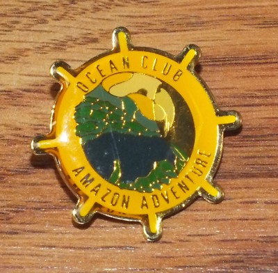 Individual Ocean Club Multi Country Collectible Ship Wheel Pin of Choice *READ*