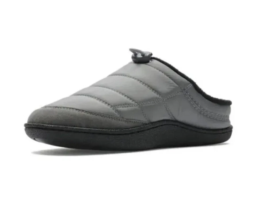 Mens Clarks Pilton Mule Slip On Mule Slippers Dark Grey Uk Size 11 G EU 46