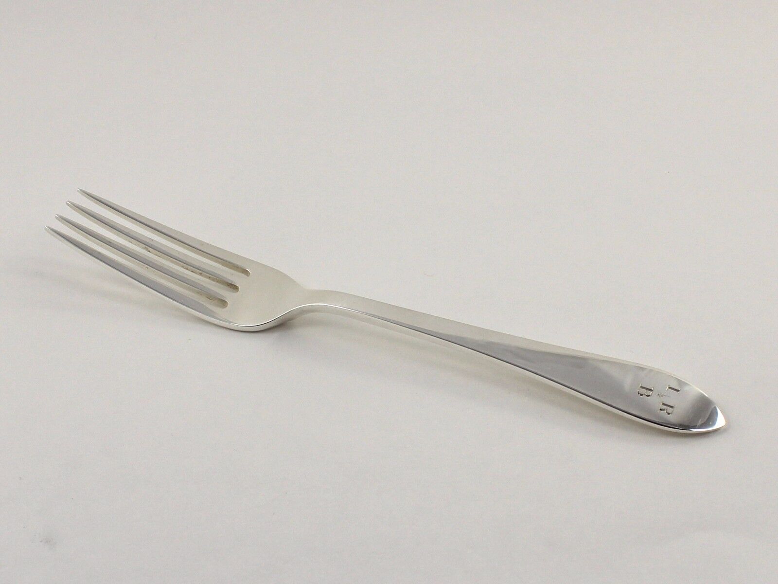 Tiffany Faneuil Sterling Silver Dinner Fork - 7 5/8" - w/Monogram