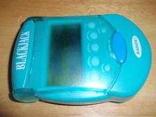 Radica Fliptop Blackjack Handheld Game made in 2001 by Radica Hand Held Small Sz
