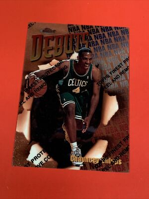 1997-98 Topps Finest - Chauncey Billups - Debuts Rookie Bronze w/ Peel
