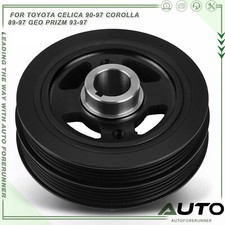 Engine Harmonic Balancer For Toyota Corolla 89-97 Celica 90-97 Geo Prizm 93-97