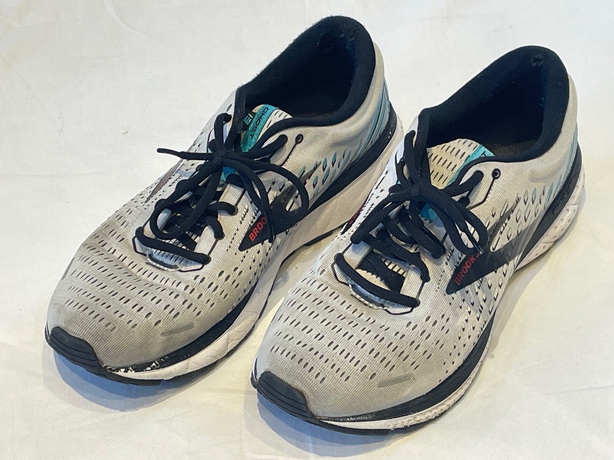 Brooks Mens Ghost 13 Running Shoes Gray 1103481D029 Mesh Low  display picture 1