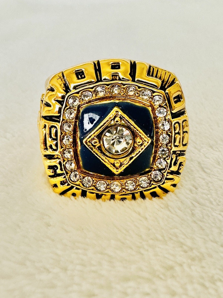 1986 New York Mets World Series Championship Ring, 🇺🇸 SHIP